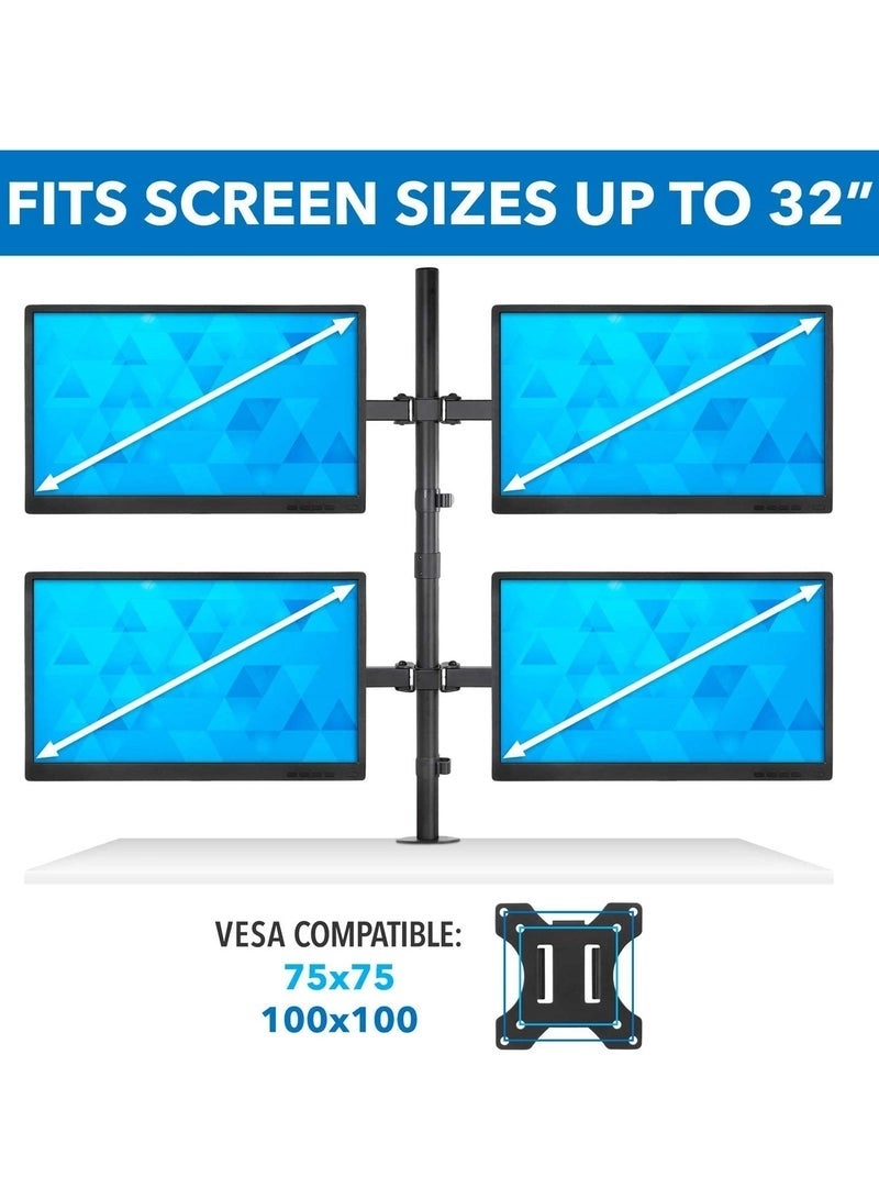 Monitor Mount Stand - 4 32"