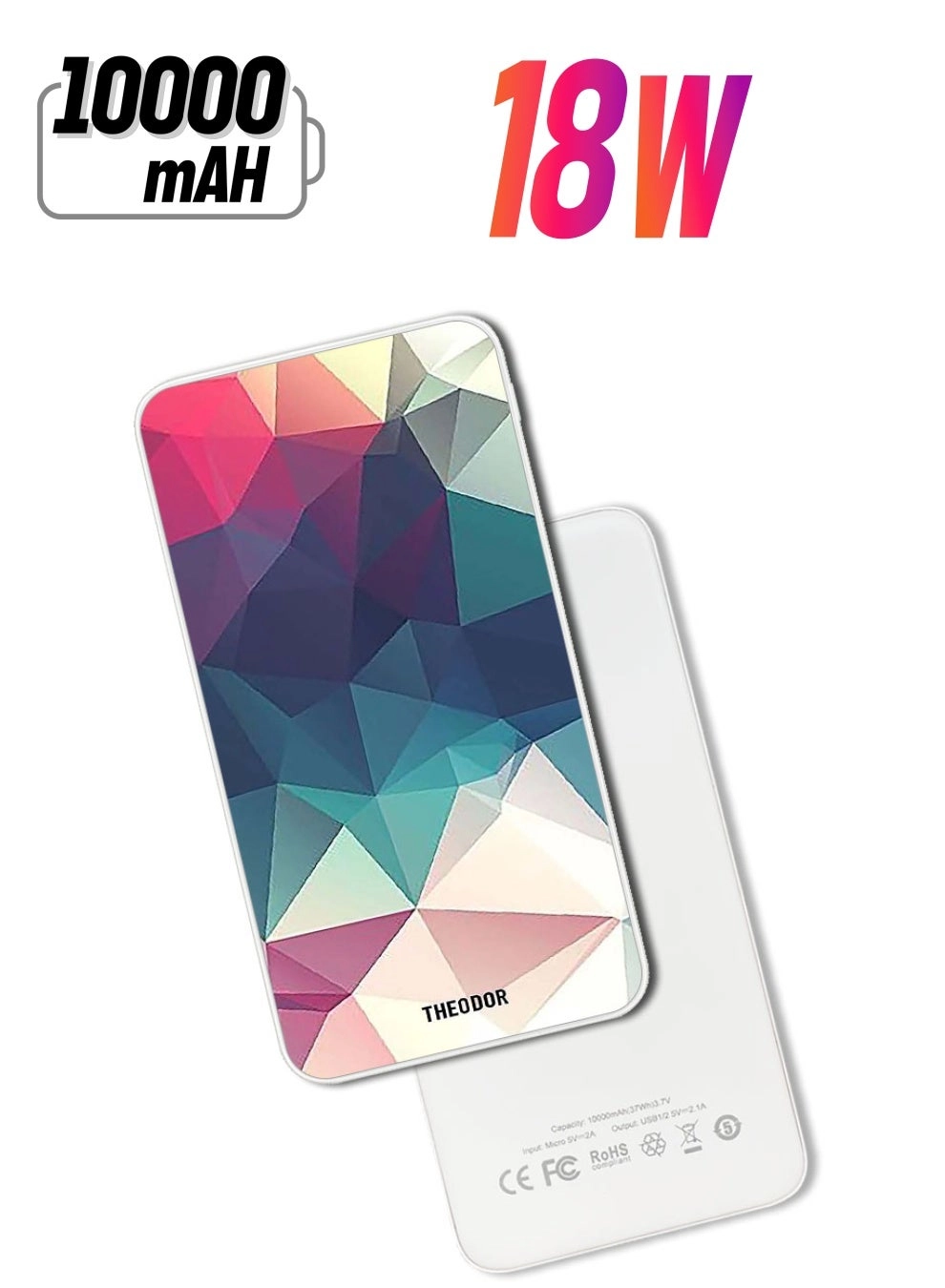 Theodor PPBA533 - 10,000 mAh 18W