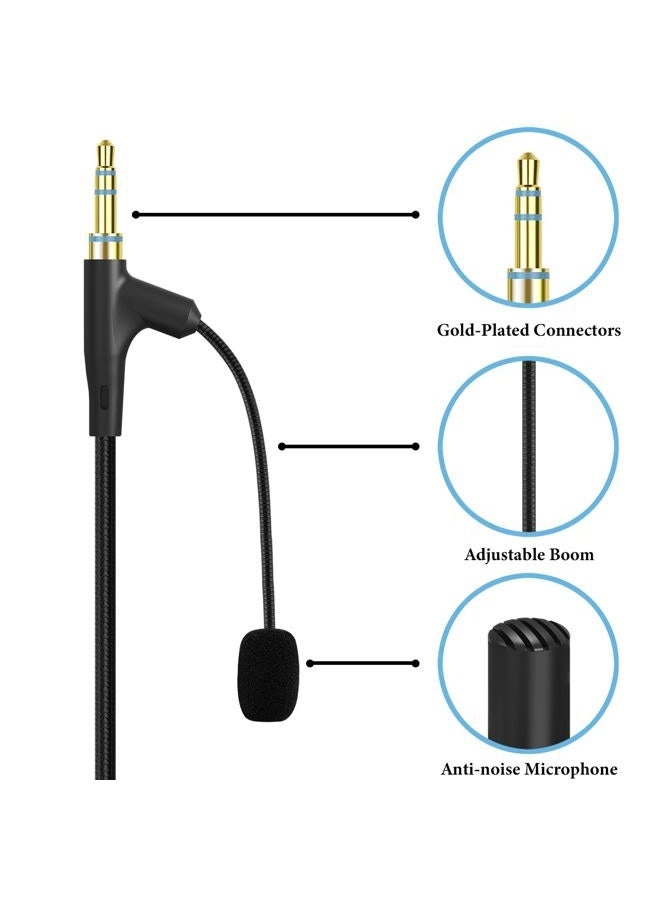 Boom Mic Headphones Cable for Sony WH-1000XM6 - 3.5mm 5.6ft