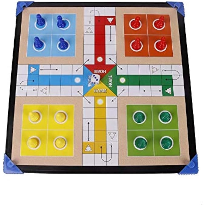 Ludo Snakes and LADDERS - Table TOP with Stand