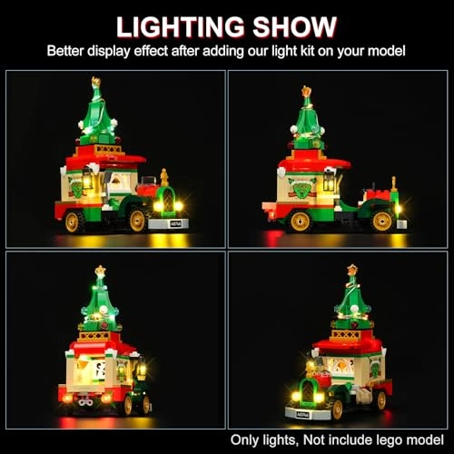 Lego Santa’s Delivery Truck (40746) LED Light Kit