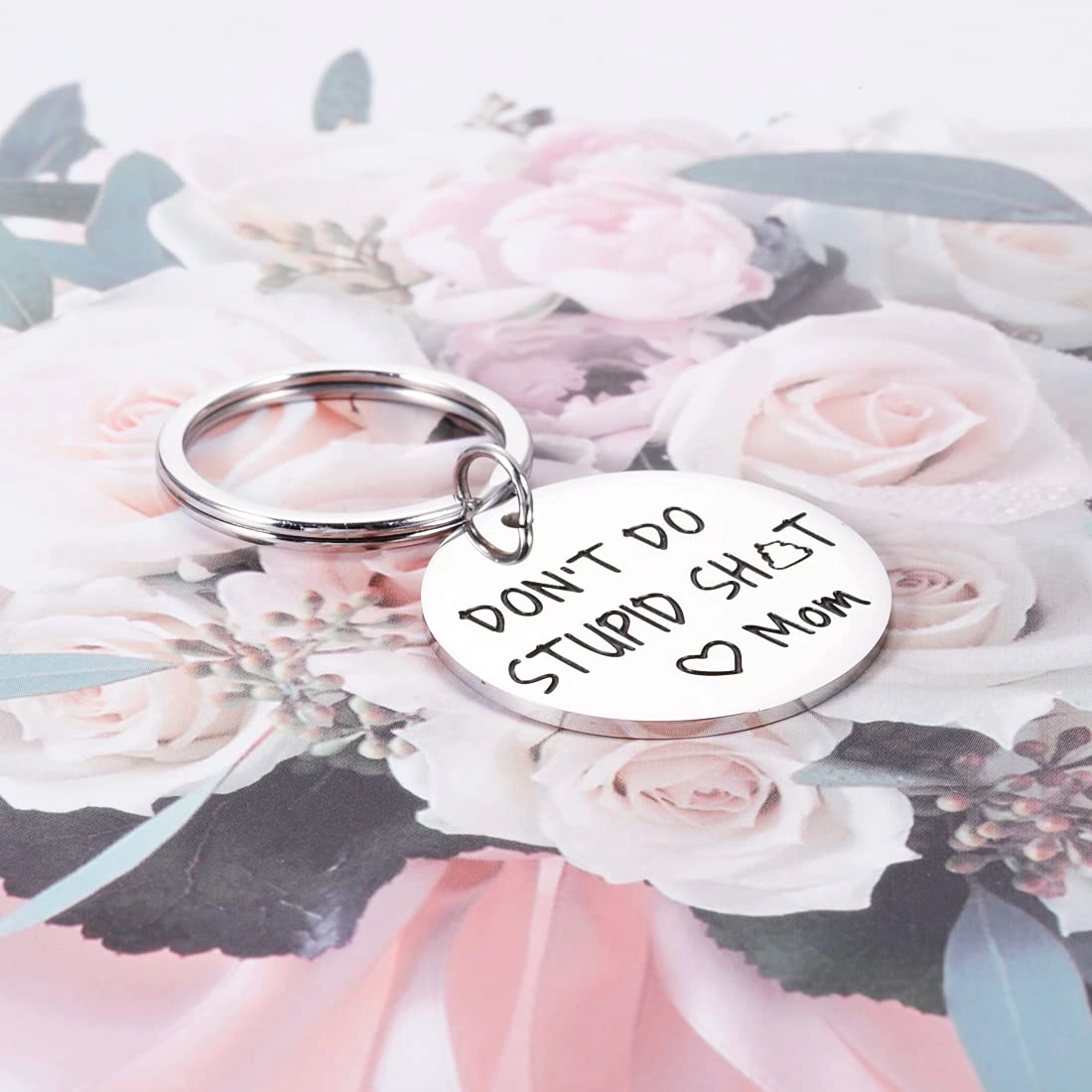 Funny Keychain - Humor-Mother-Teenager
