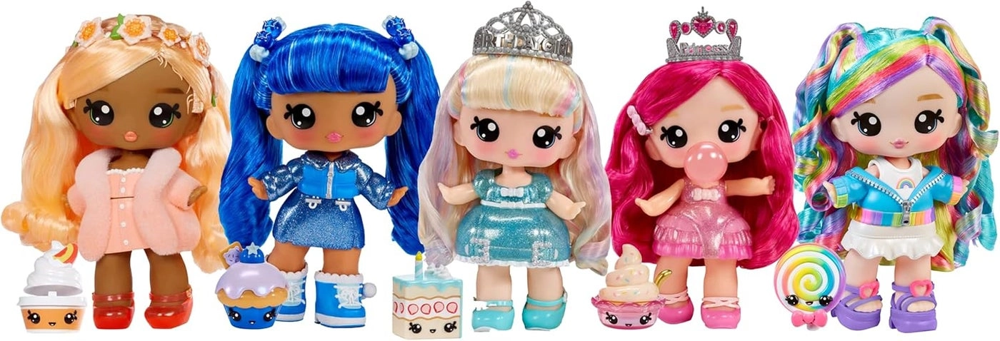 Pia Peach Doll - Peach-scented hair Pet Lip Gloss Kit Ages 4+