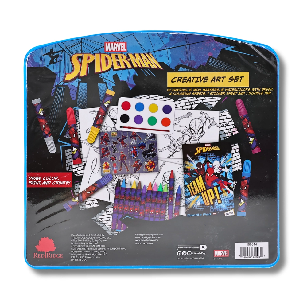 Spider-man Creative Art Set - 3+ years 50+ pcs