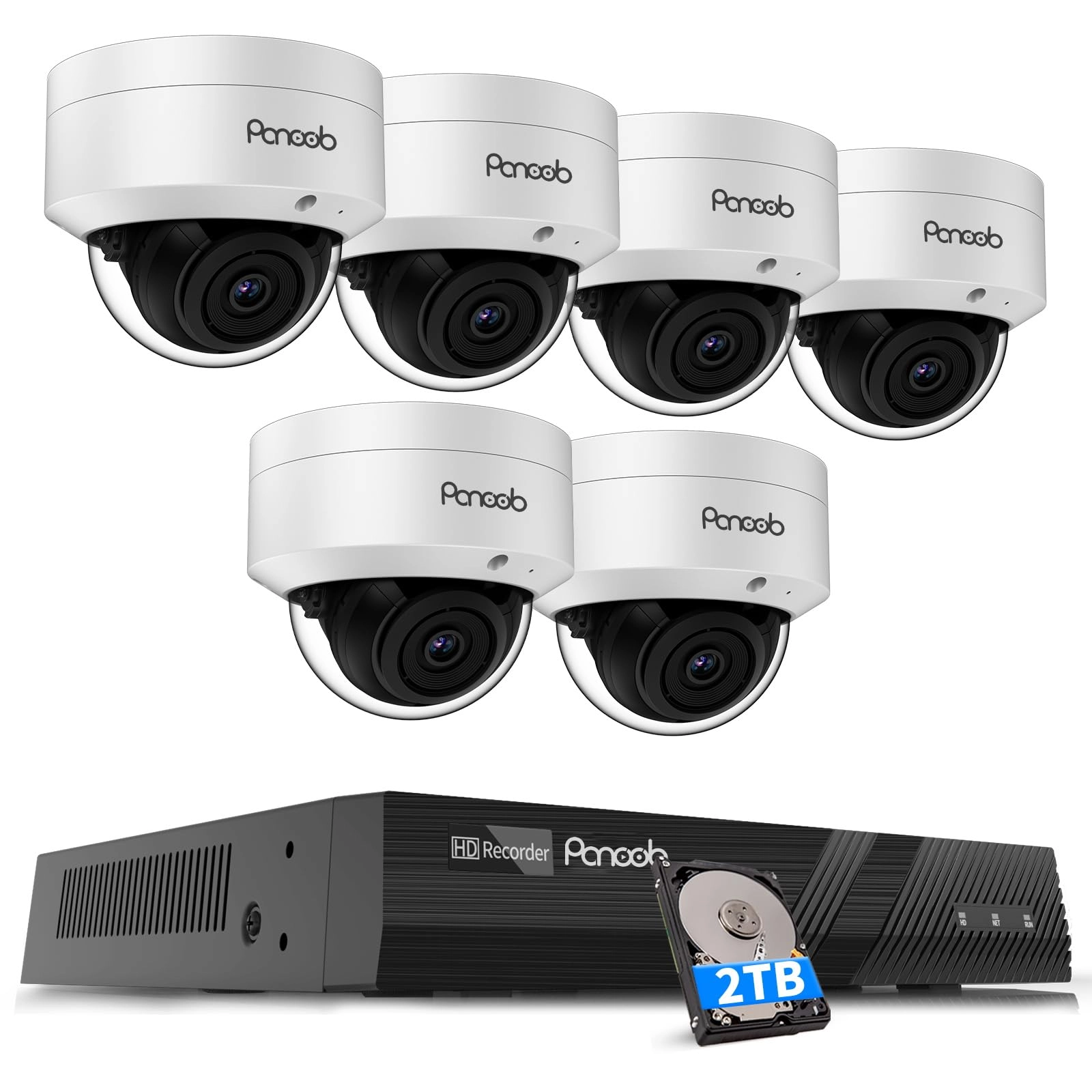 PANOOB PD54A0608-8M2 - 6pcs 8 channel 8MP