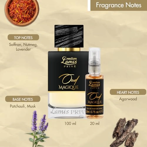 Cuir Ultime + Tabac Aromatique + Amber Imperial + Oud Magique - Eau De Parfum 4x20ML