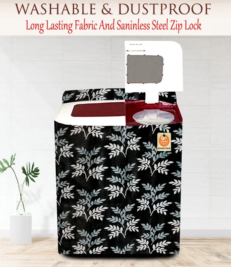 Washing Machine Cover - 6 kg 6.5 kg 7 kg 7.5 kg Brown