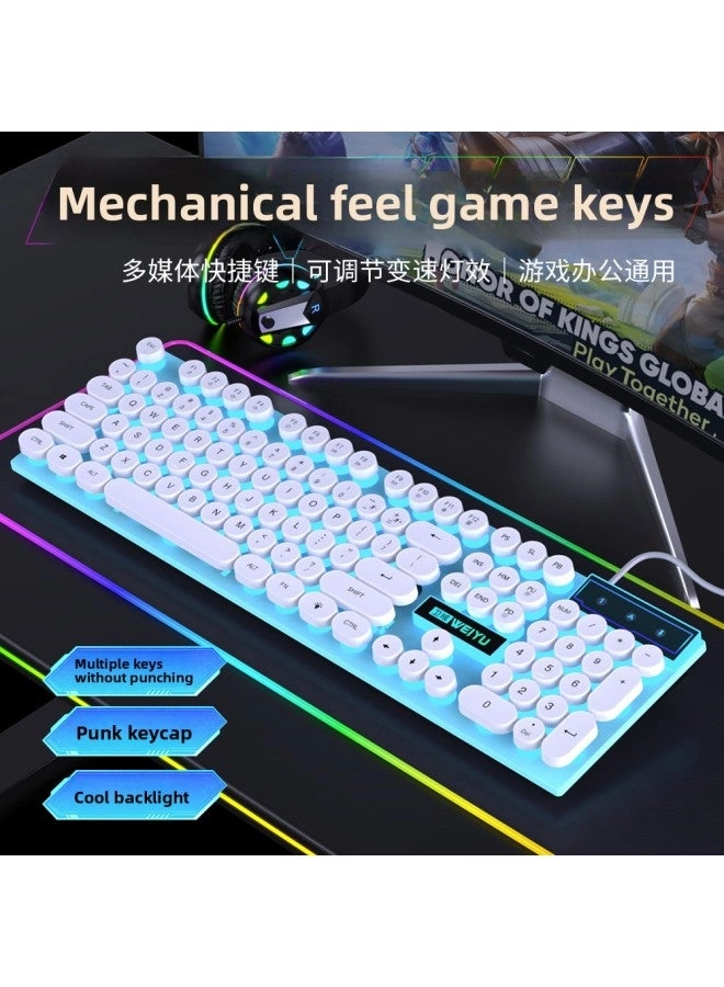Mechanical Feel - Wired + E-sports Mouse