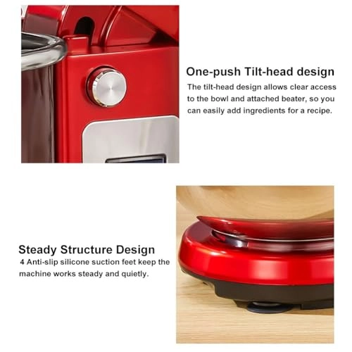 Kitchen Food Stand Mixer - 6L 1200W