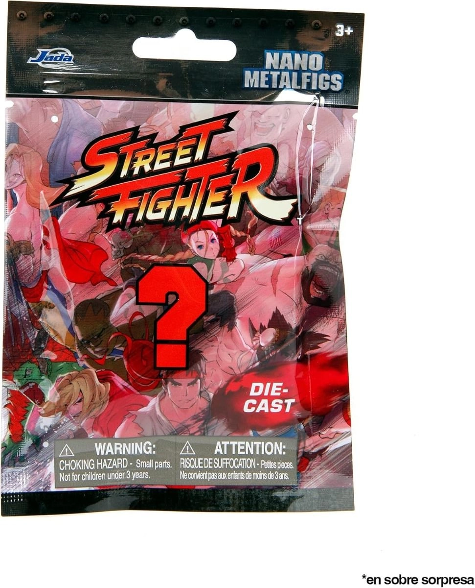 Street Fighter - Blind Pack Nanofigs (sim-253251037)