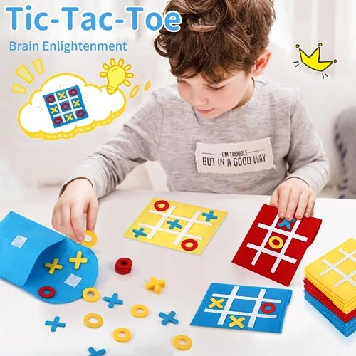 Tic Tac Toe Puzzle (JQZ-0603) - 30 pcs