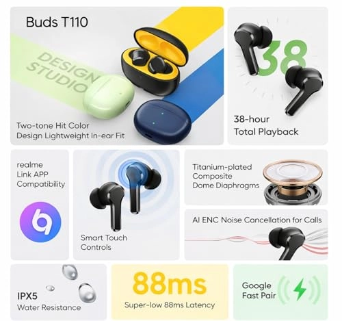 Earbuds Bt-110 Wireless Earbud