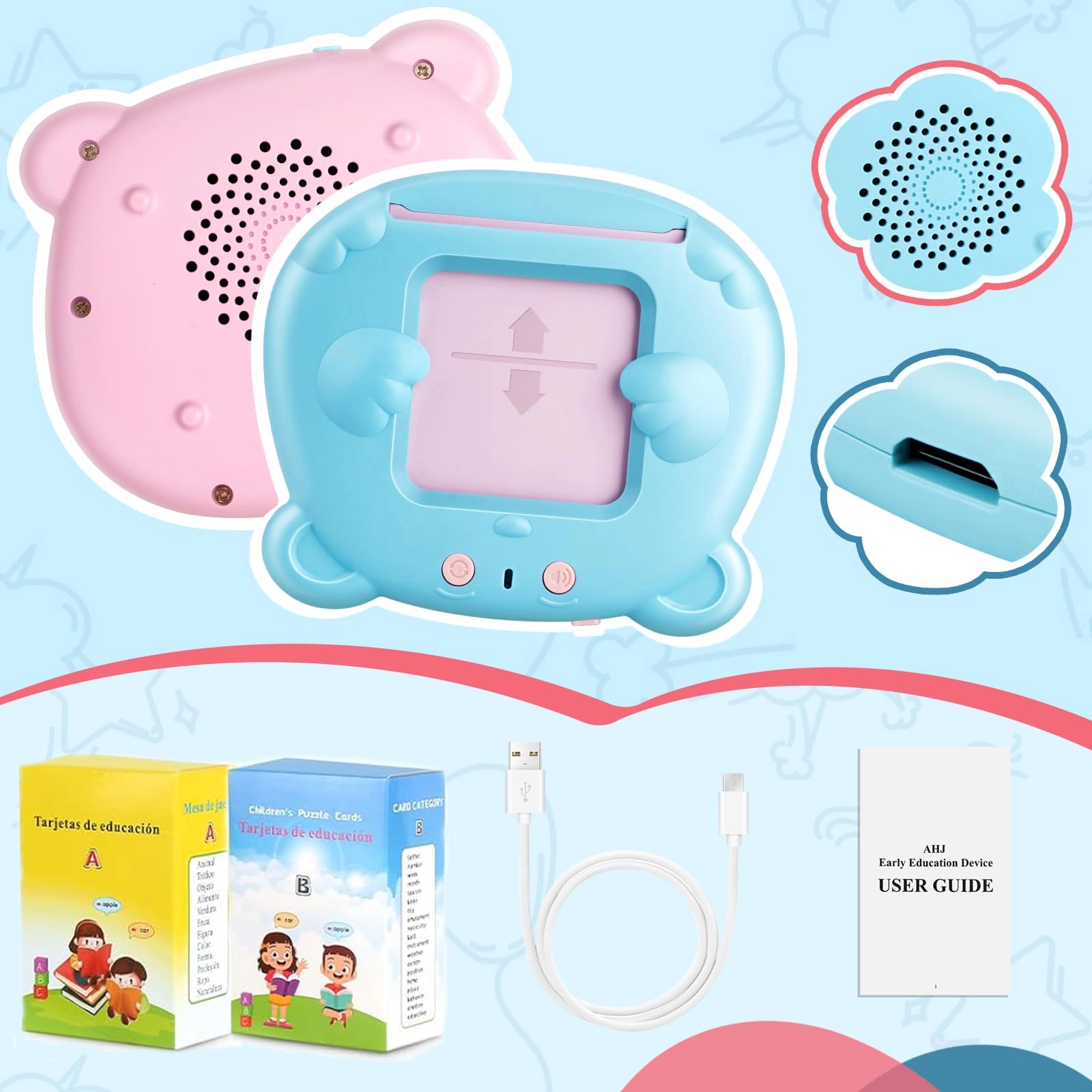 Talking Flash Card - 3+ 1 pieces