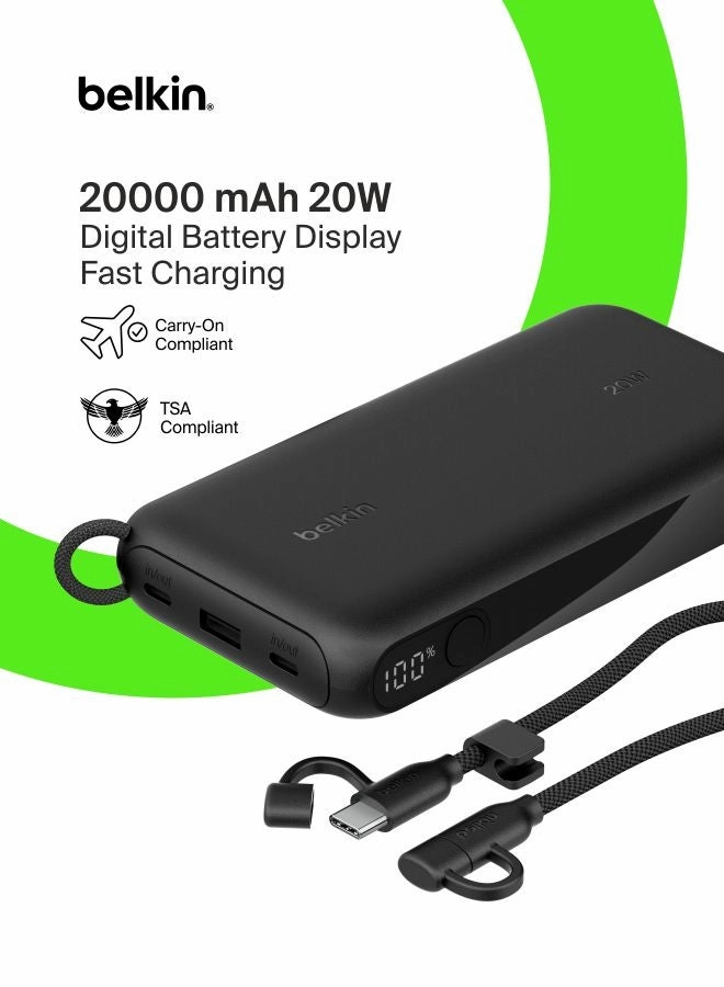 Belkin BKN-BPB028HQBK - 20000mAh 15W