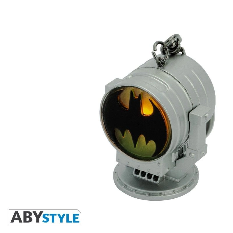 Keychain 3D Premium Bat-Signal - Dc Comics