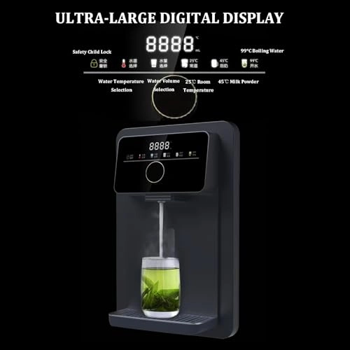 Wall-Mounted Mains Fed Unit Water Dispenser - Electronic Lock Dual Temperature Control