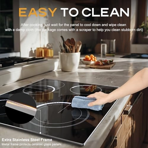 CSC-D46701-AL-BB Ceramic hob