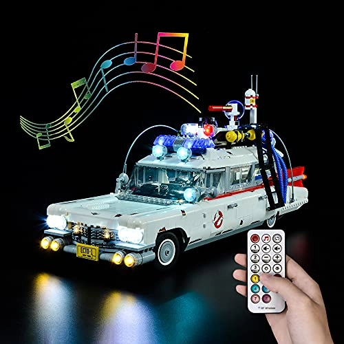 Kyglaring Led Lighting Kit for LEGO Ghostbusters ECTO-1 10274