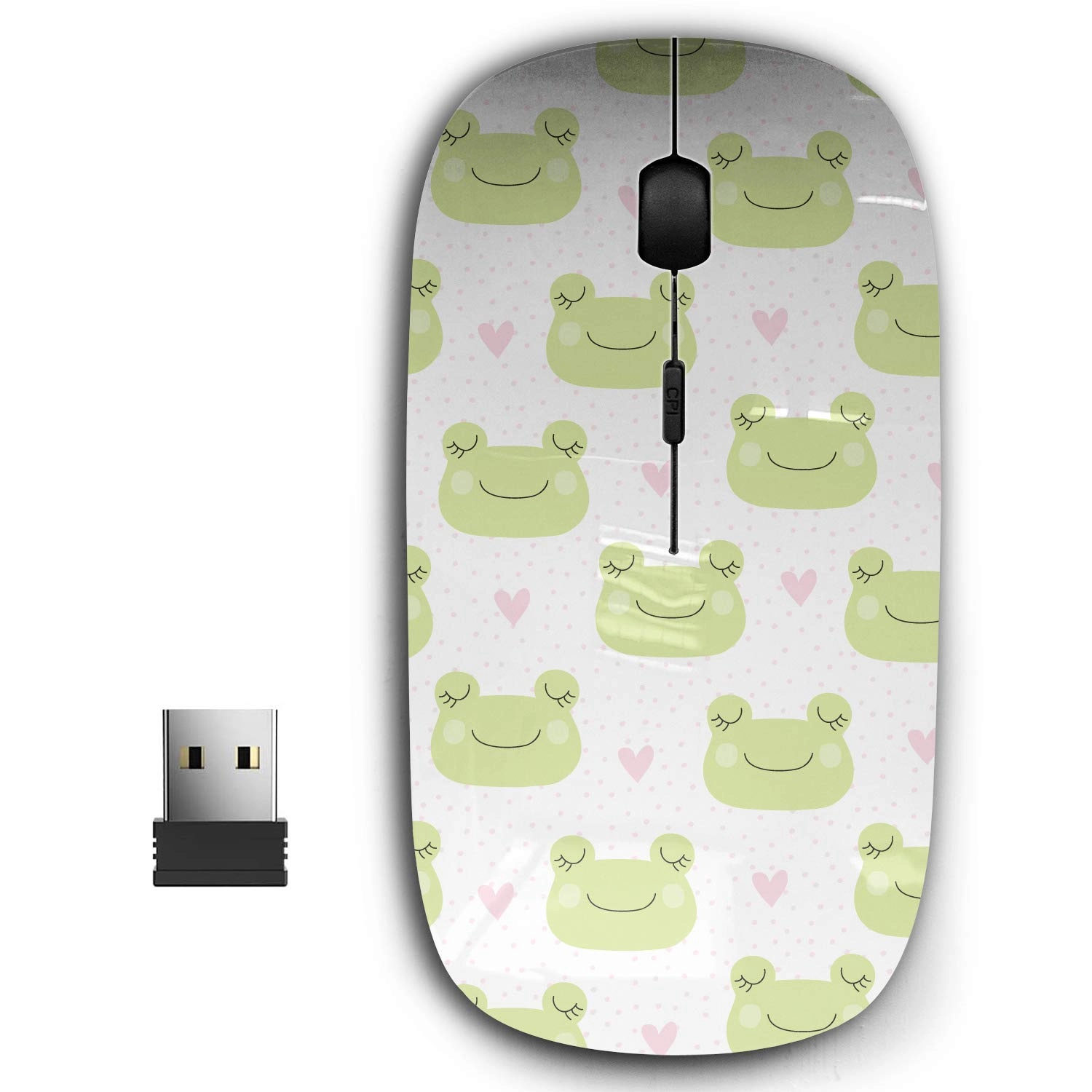 Ergonomic Portable Mouse - USB Wireless