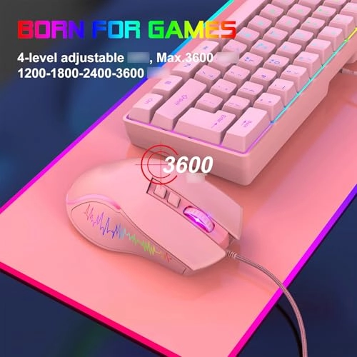 Keyboard + Mouse + Mouse Pad - Wired