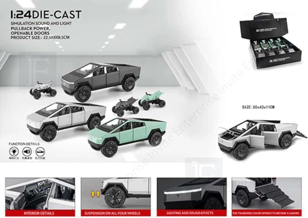 Cybertruck 1:24 - 1 pcs