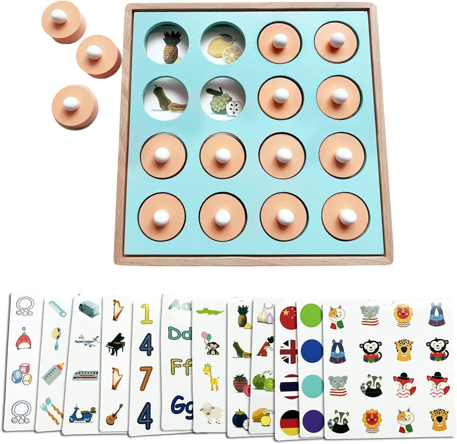 KASTWAVE Wooden Match Chess Board Game