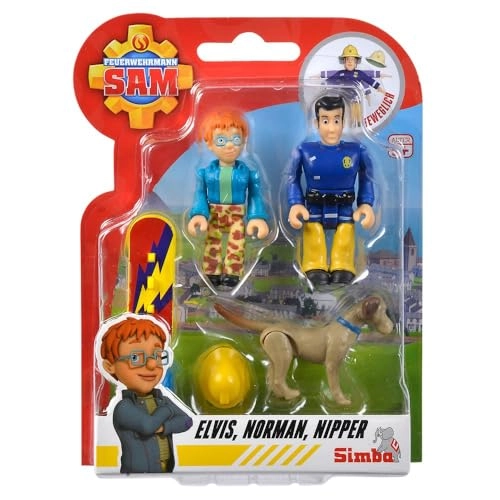 Elvis + Norman + Nipper - Fireman Sam