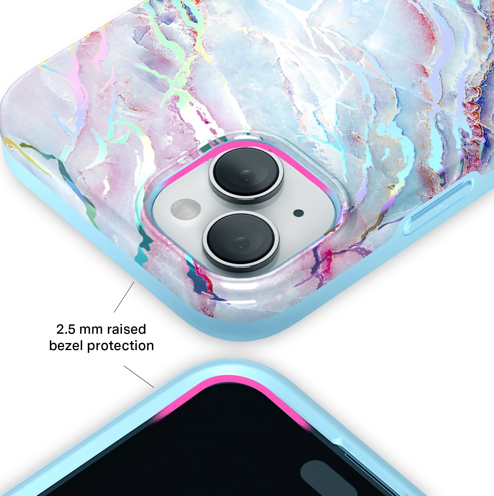 iPhone 15 Plus Case - Thermoplastic Polyurethane Basic Case with MagSafe for iPhone 15 Plus