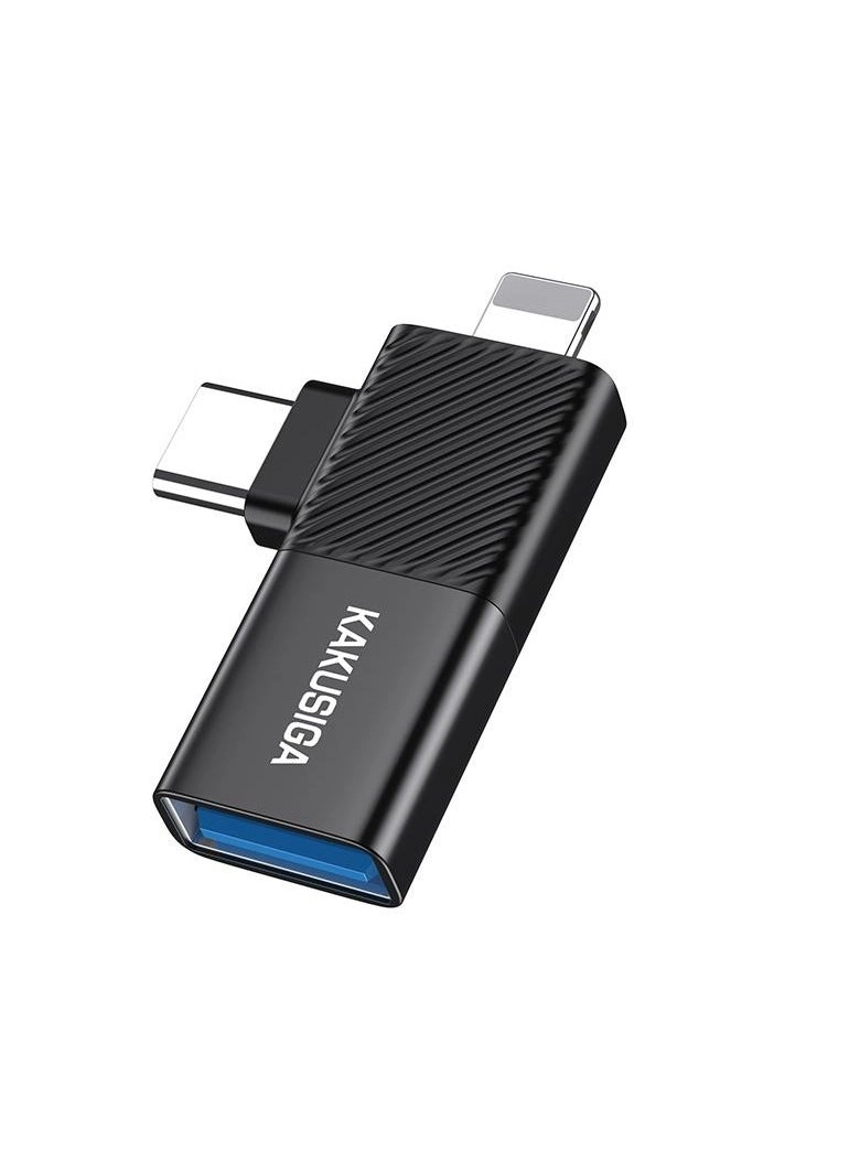 2 IN 1 USB 2.0 ADAPTER USB-C to USB Female