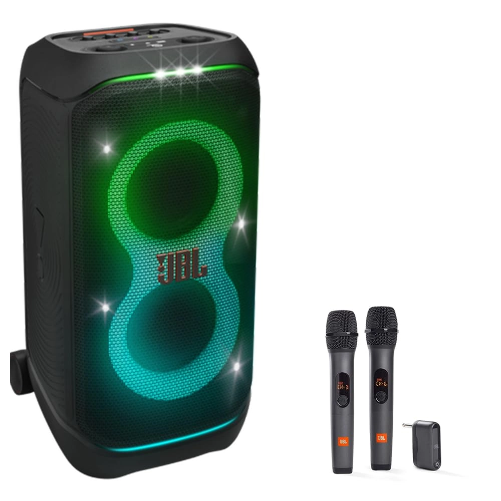 Partybox Stage 320 + Wireless Microphones