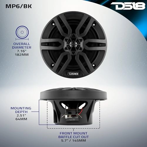 MP6 - 6.5 Inches 180 Watts