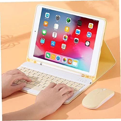 Keyboard - for 11inch Tablet + Mouse + Protective Case - Yellow