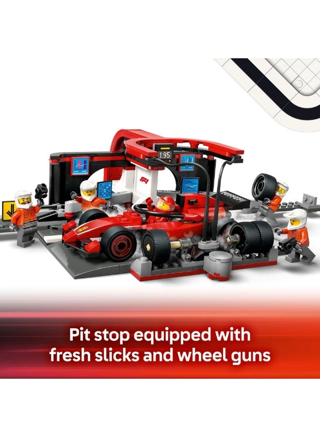 City F1 Pit Stop & Pit Crew (60443)