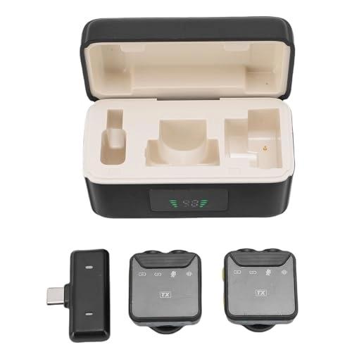 Wireless Microphone - 2 x Microphones 2.4GHz