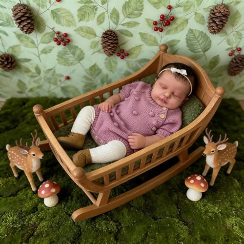 LOULOU Reborn Baby Doll - 20 Inch Soft Cloth Body & Vinyl Limbs Sleeping Ages 3+