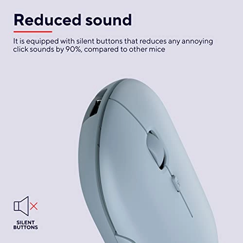 Puck Rechargeable Wireless Mouse - Bluetooth