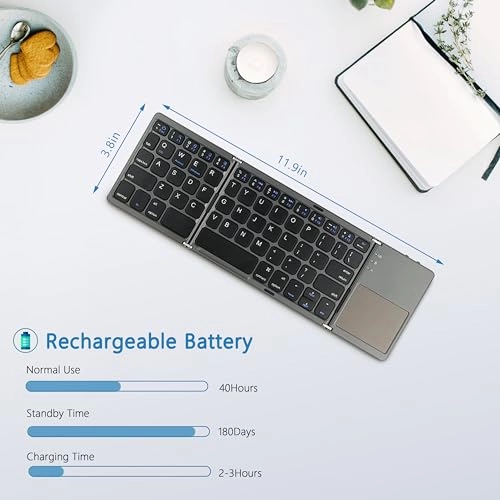 Foldable Bluetooth Keyboard - Bluetooth