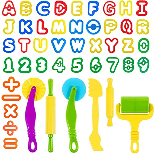Play Dough Tools - 3 years and up 47 pieces