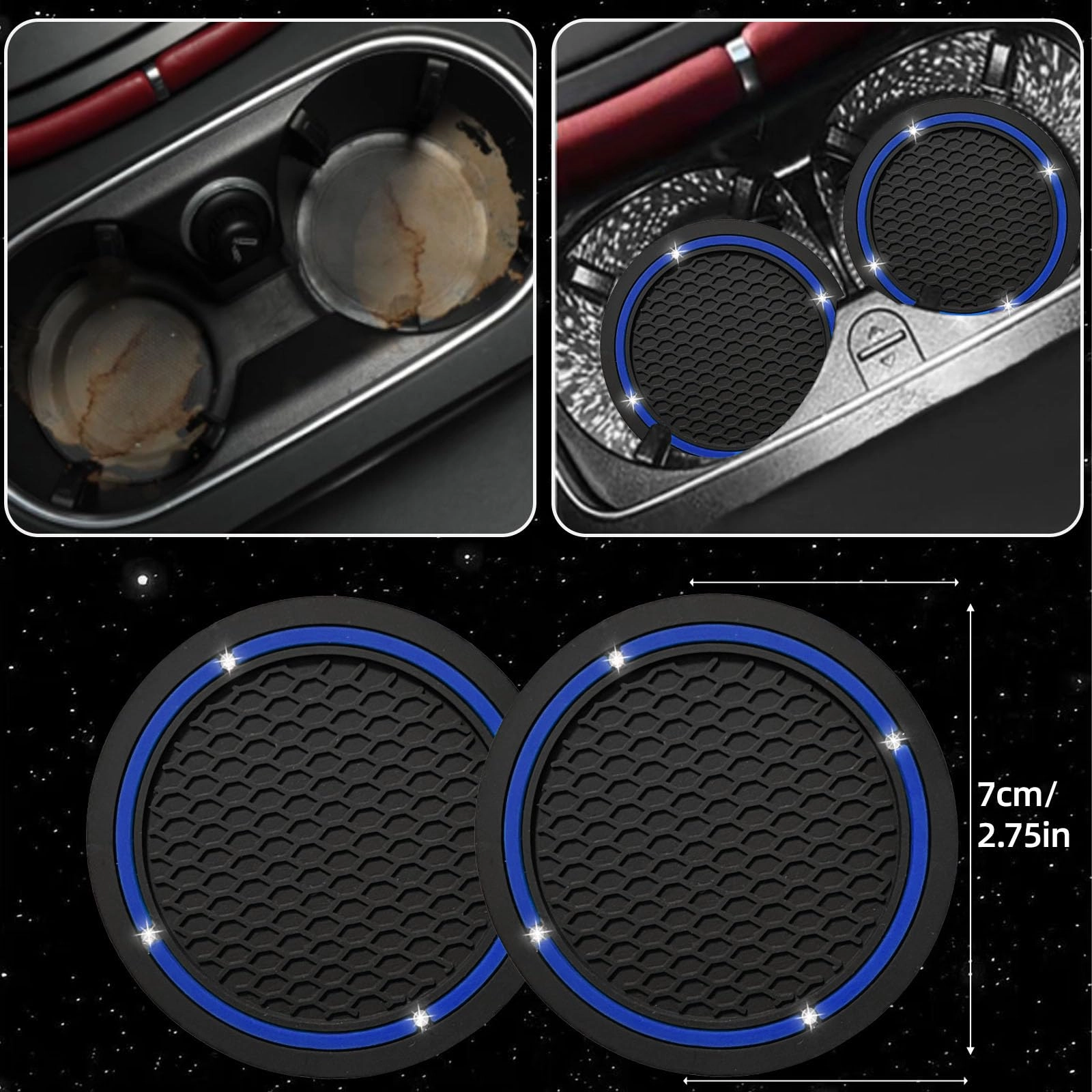 Bling Car Accessories Set