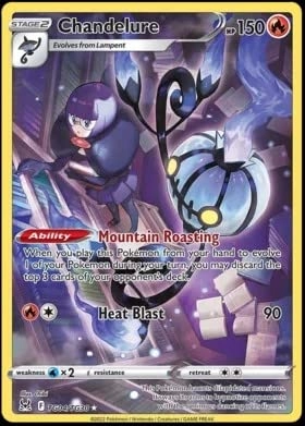 Pokémon Chandelure TG04/TG30