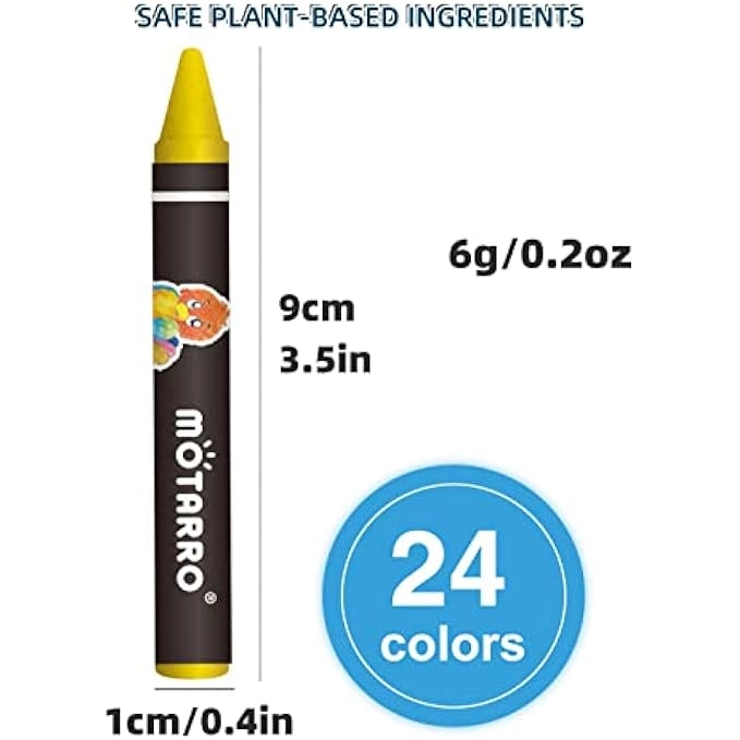 Plastic Cryons - 24 piece(s)