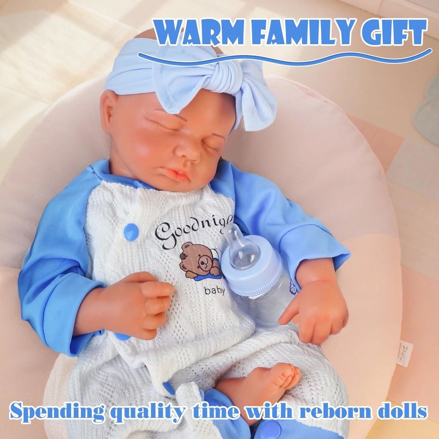 Reborn Baby Doll - 185 Inch Silicone Anatomically Correct