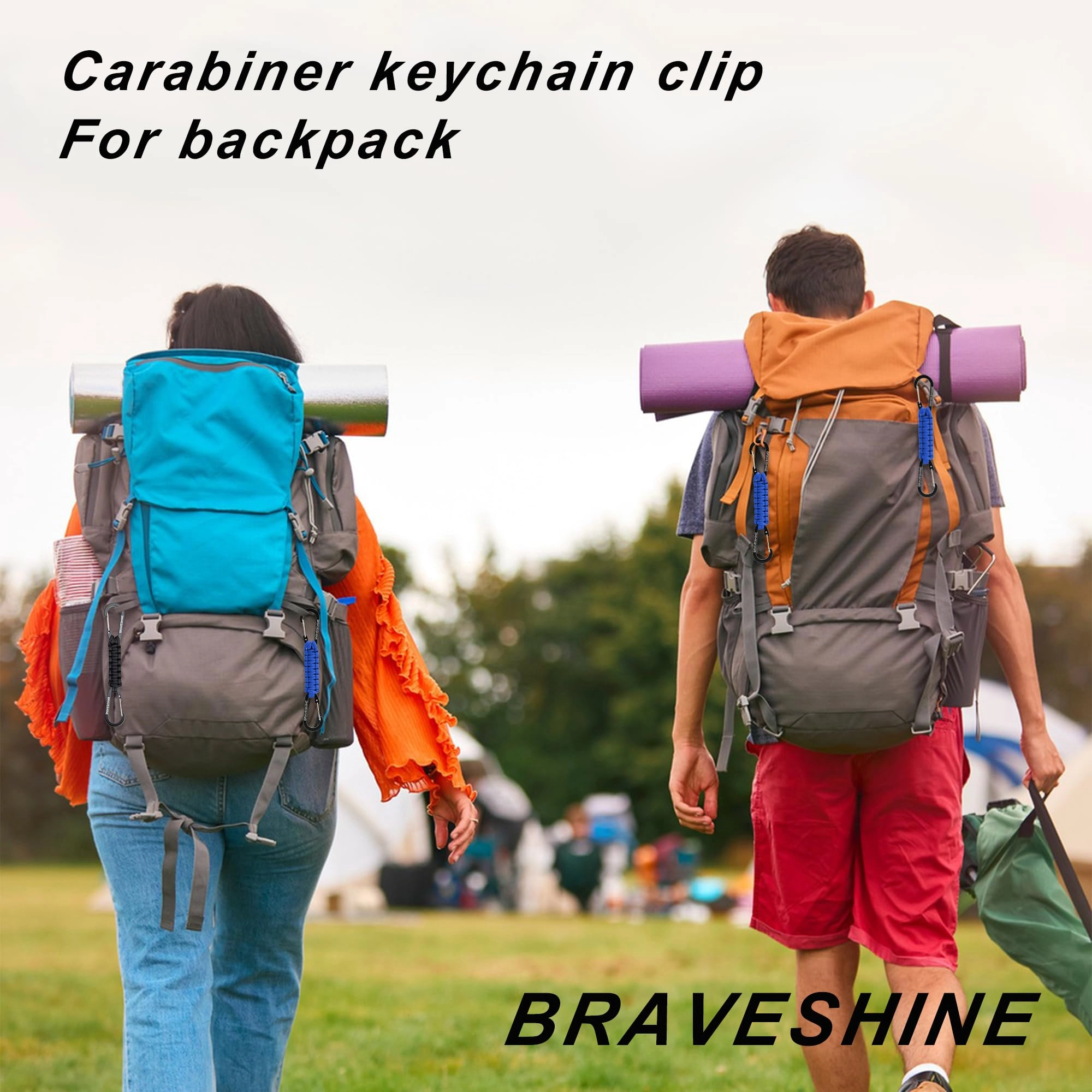 Paracord keychain