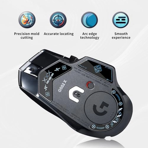 Glass Mouse Skates - Tempered glass For Logitech G502 X