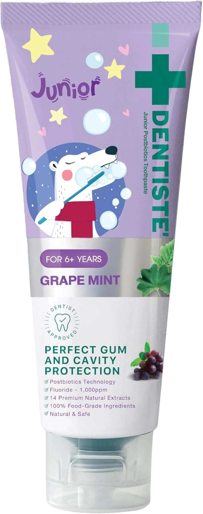 Modern PH Postbiotics Grape Mint Toothpaste 6+ Years