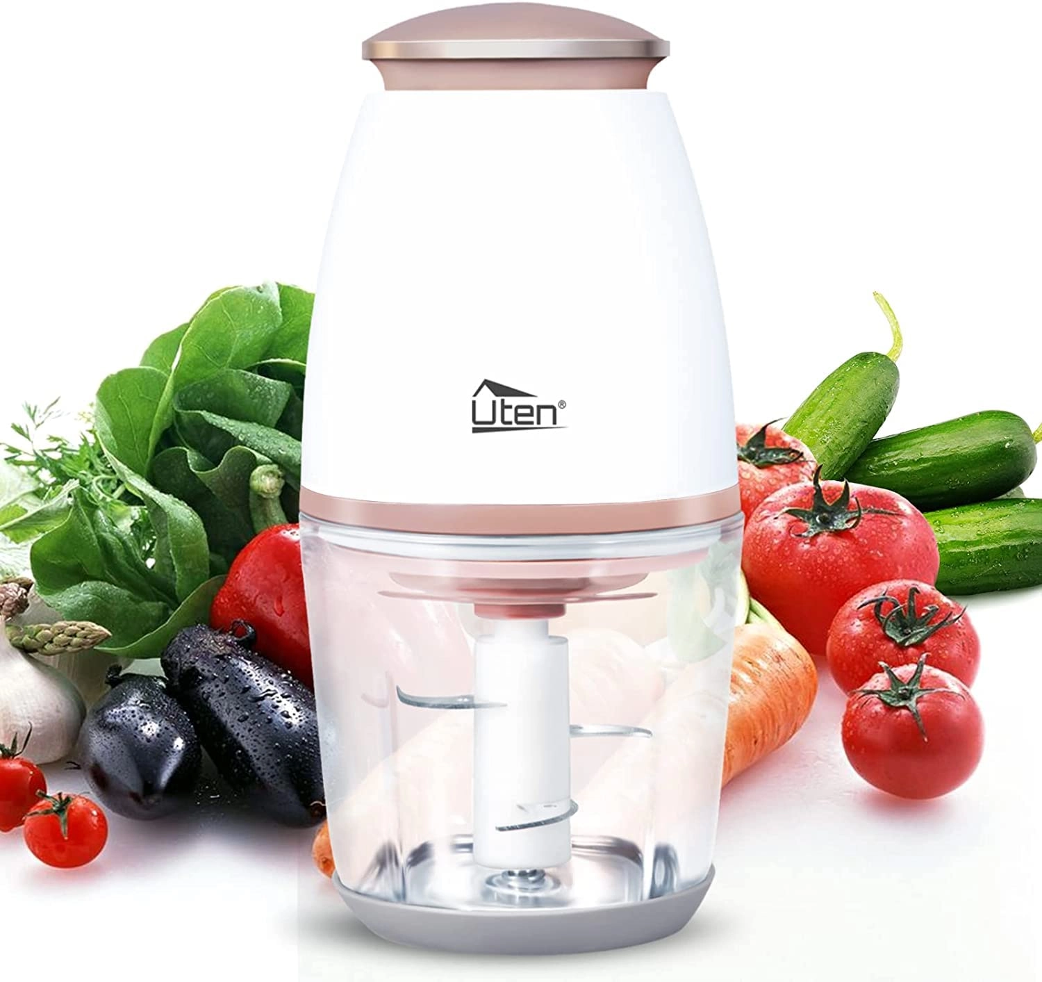 Uten Electric Stainless Steel Chopper - 700ml 230 Volts (AC)