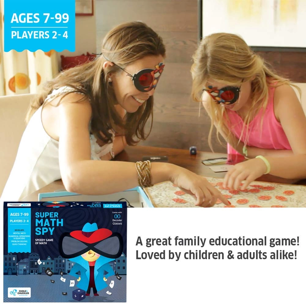 Super Math Spy + Super Word Spy - 8 to 99 Years 2 pieces