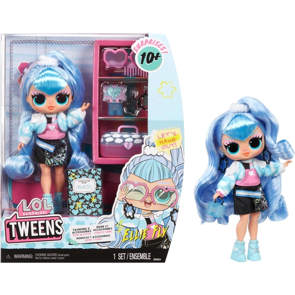 MGA Entertainment Ellie Fly Tweens Core Doll - 10+ surprises Ages 3+