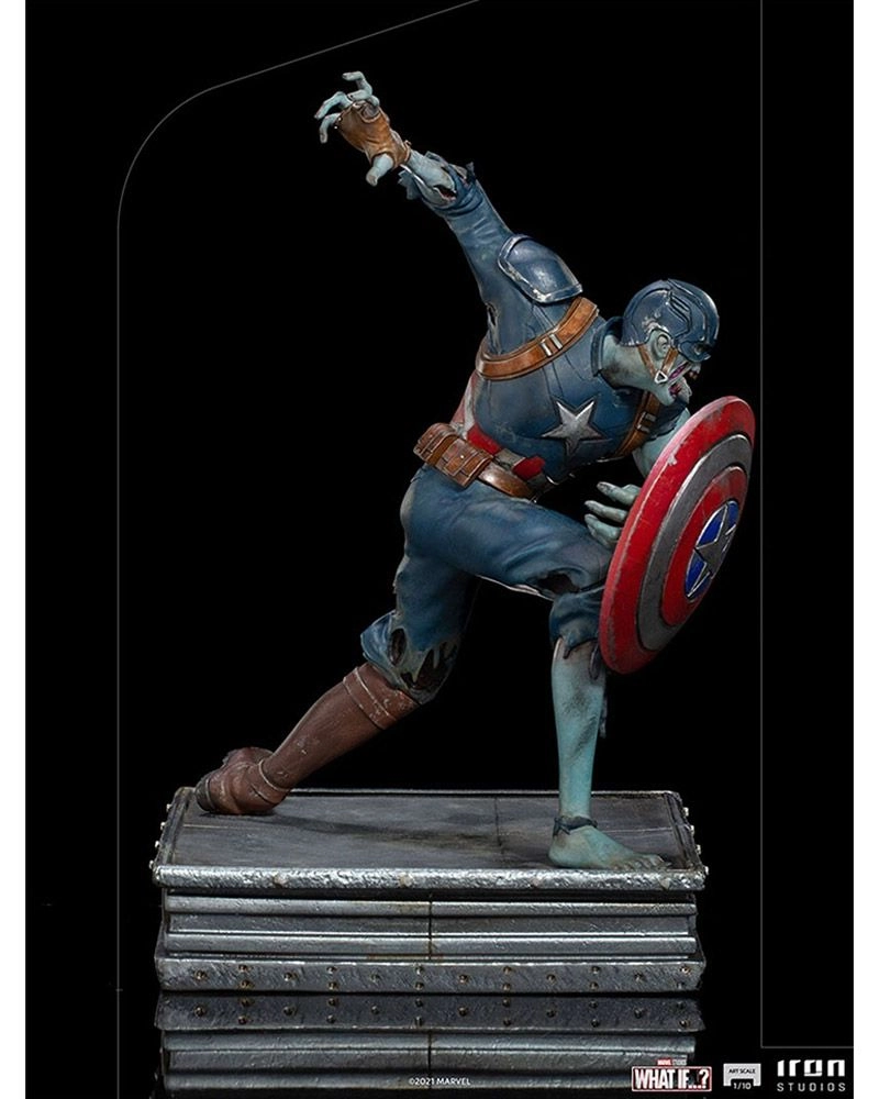 Captain America - Marvel - What if Captain America Zombie Art - 1/10 Scale Statue