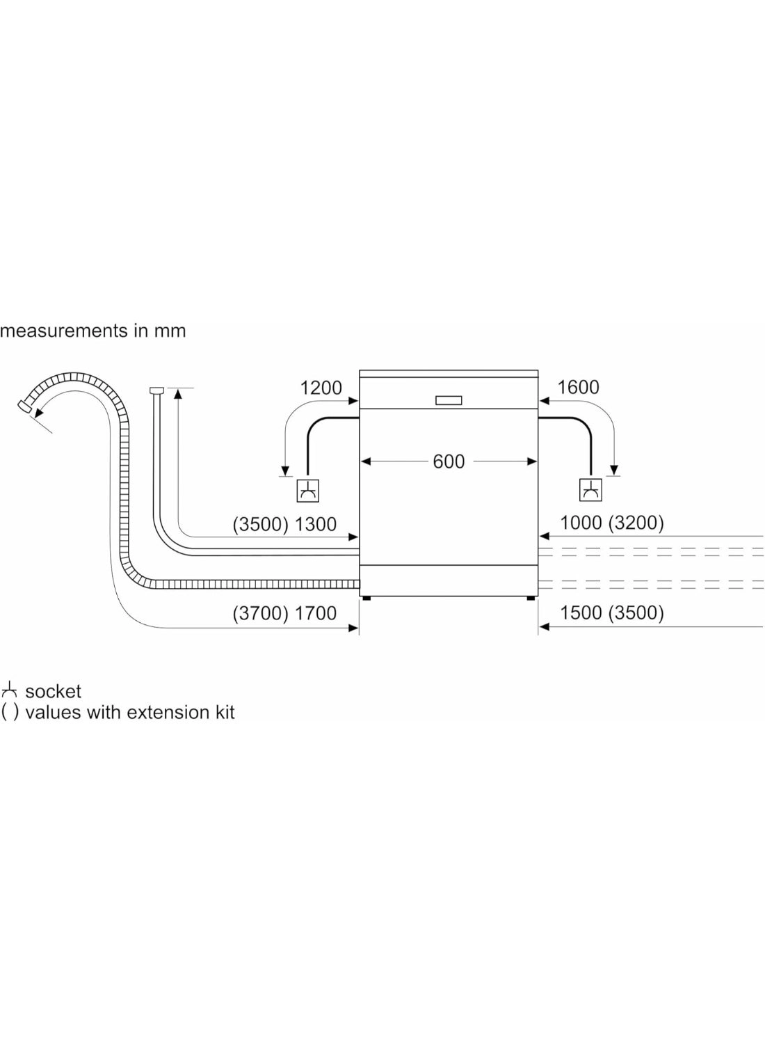 Series 4 SMS44DI01T Freestanding
